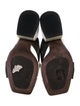 Brunello Cucinelli Monili Leather Slides