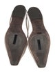 Brunello Cucinelli Monili Leather Flip Flops