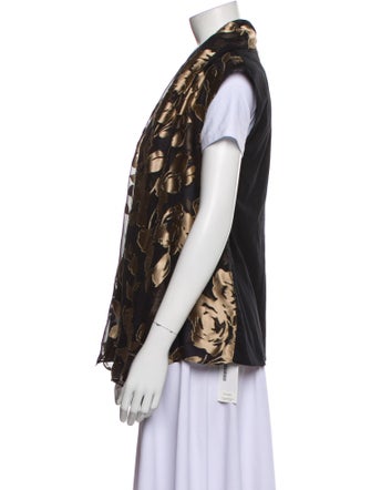 Brunello Cucinelli Floral Print Vest