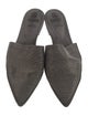 Brunello Cucinelli Monili Suede Mules