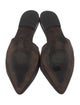 Brunello Cucinelli Monili Suede Mules