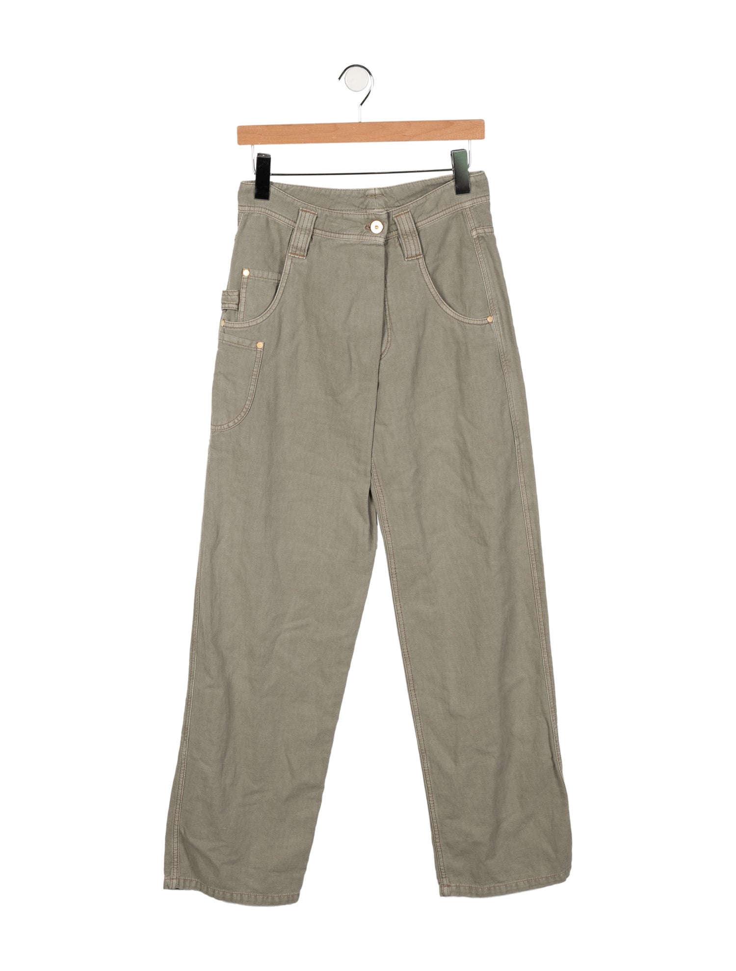 Brunello Cucinelli Wide Leg Pants