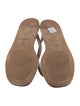 Brunello Cucinelli Monili Leather Flip Flops