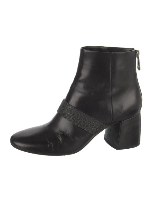 Brunello Cucinelli Monili Leather Boots