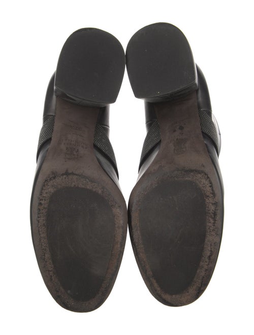 Brunello Cucinelli Monili Leather Boots