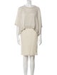 Brunello Cucinelli Sequin Embellishments Dress Set