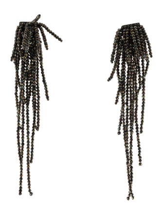 Brunello Cucinelli Fringe Drop Earrings