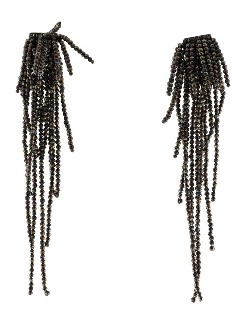 Brunello Cucinelli Fringe Drop Earrings