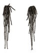 Brunello Cucinelli Fringe Drop Earrings