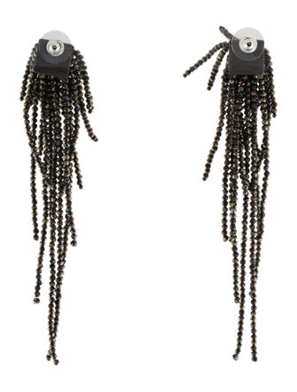 Brunello Cucinelli Fringe Drop Earrings