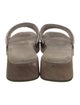 Brunello Cucinelli Leather Slides