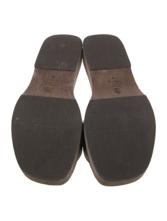 Brunello Cucinelli Leather Slides