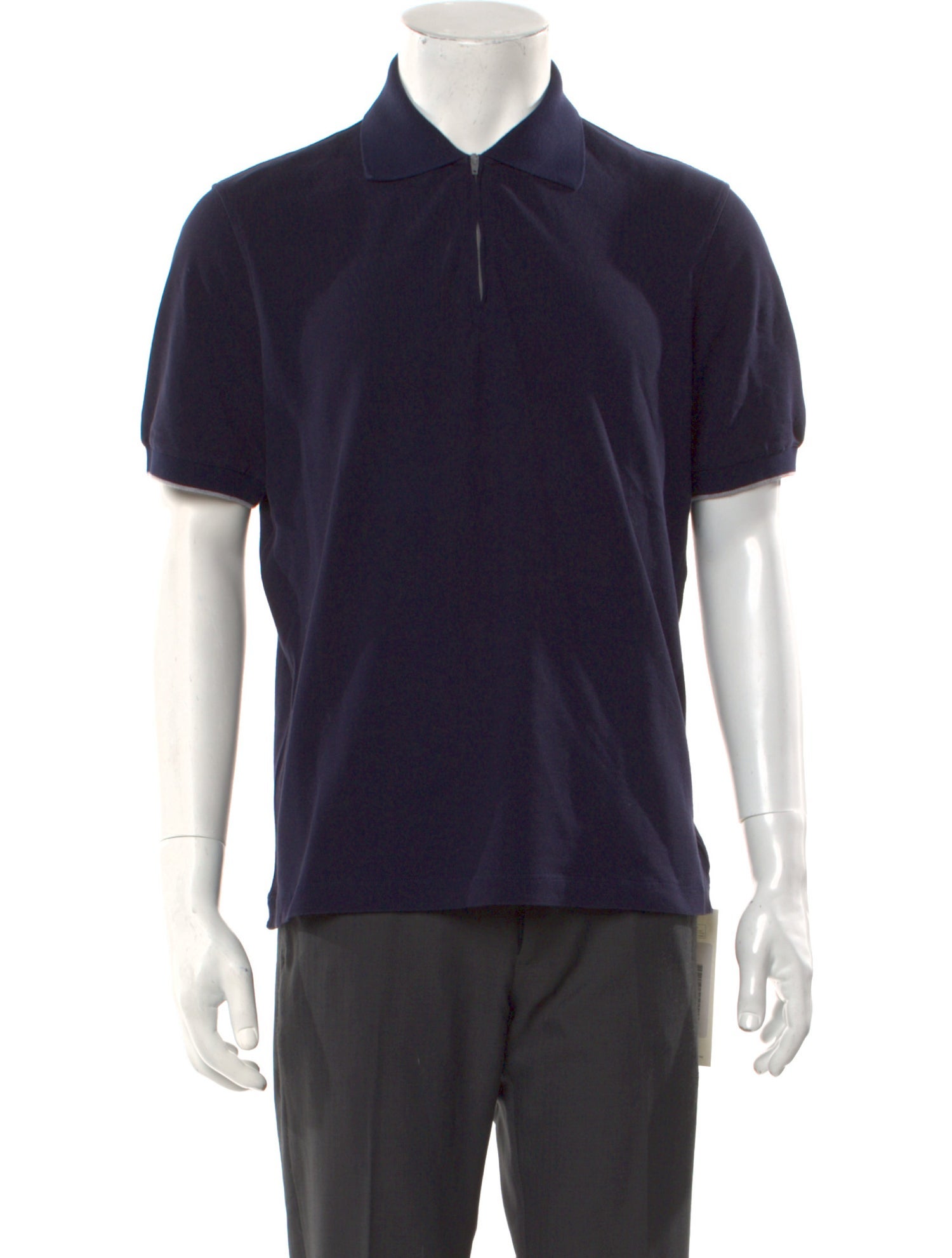 Brunello Cucinelli Collar Short Sleeve Polo Shirt
