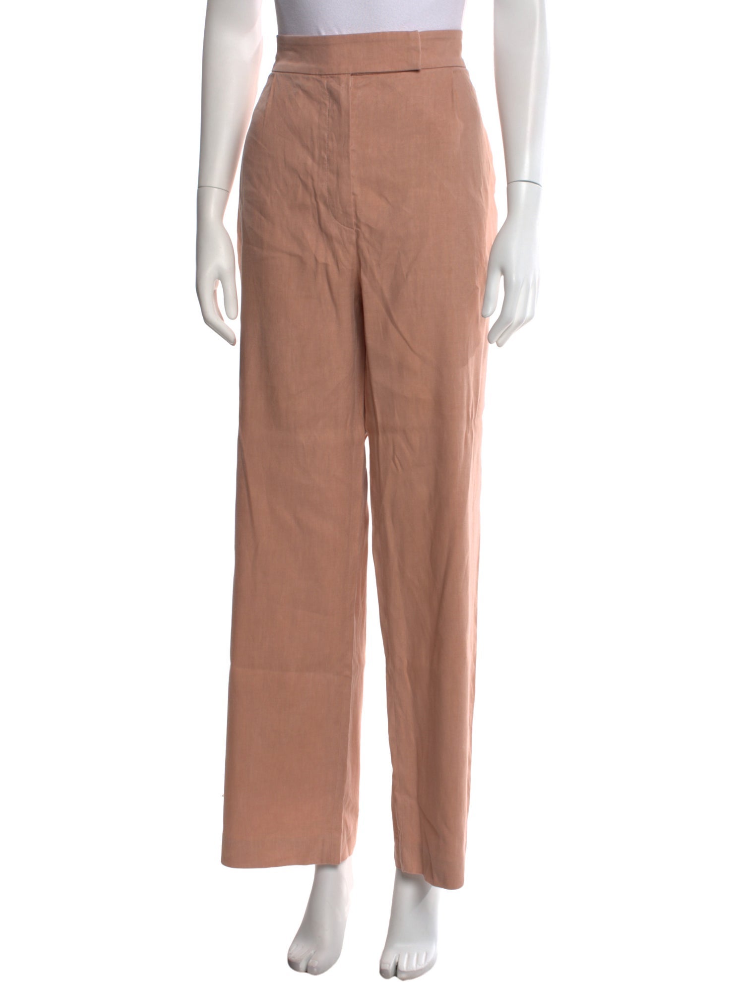 Brunello Cucinelli Linen Straight Leg Pants
