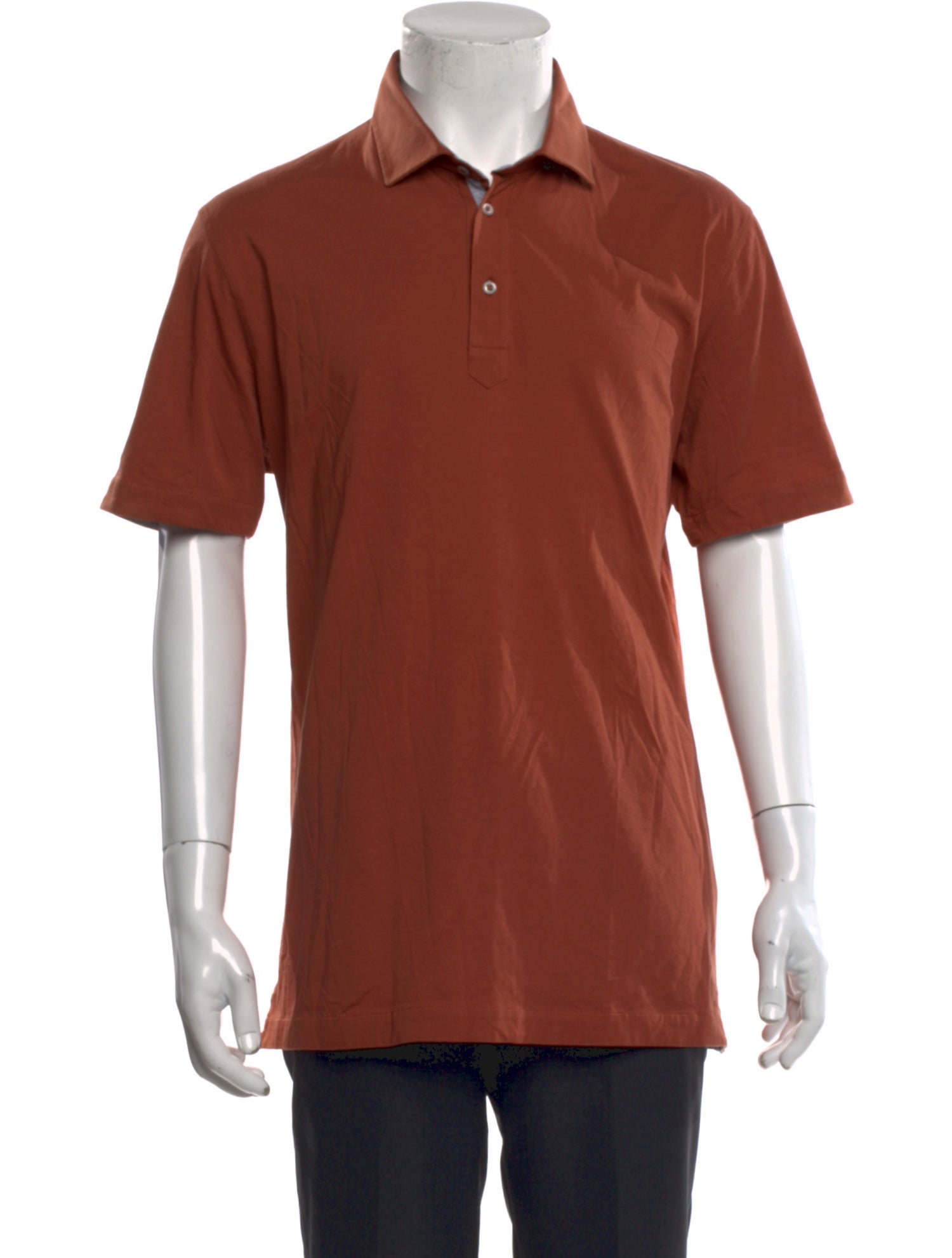 Brunello Cucinelli Collar Short Sleeve Polo Shirt