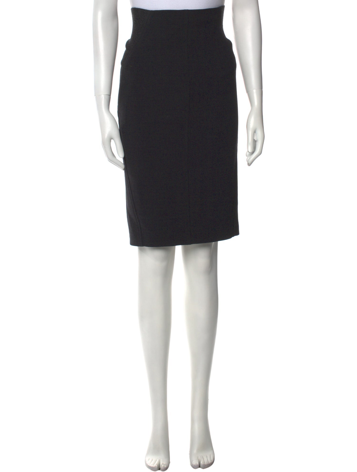 Brunello Cucinelli Virgin Wool Knee-Length Skirt