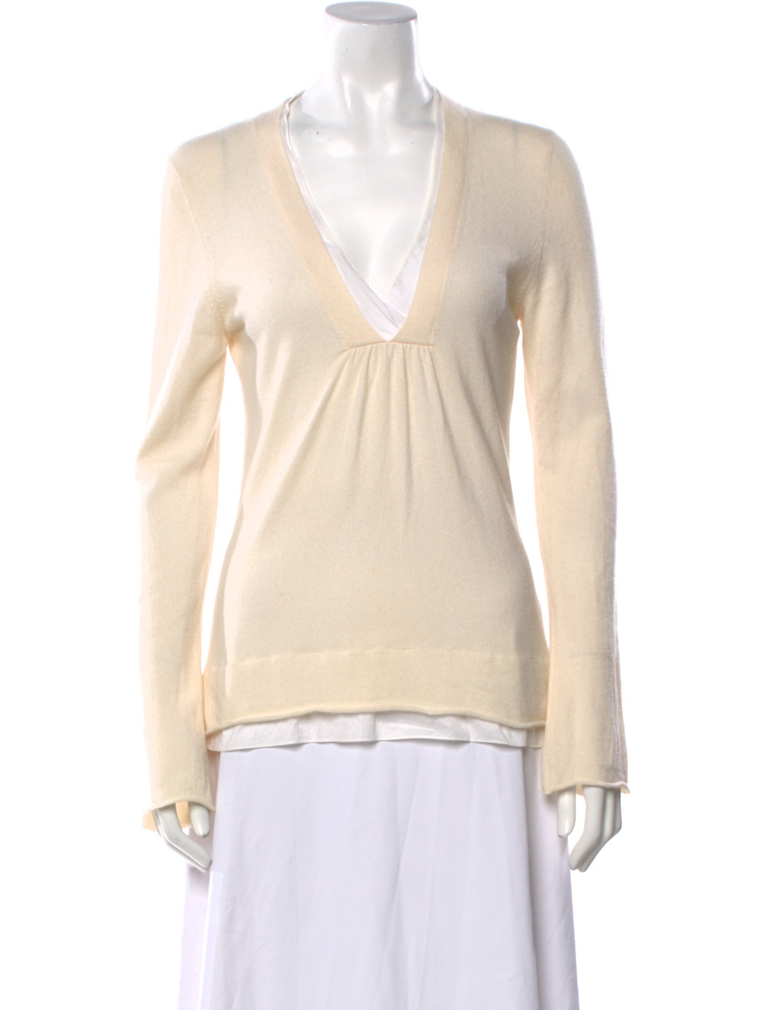 Brunello Cucinelli Cashmere V-Neck Sweater
