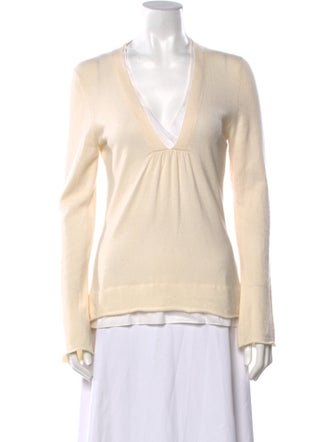 Brunello Cucinelli Cashmere V-Neck Sweater