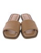 Brunello Cucinelli Monili Leather Slides