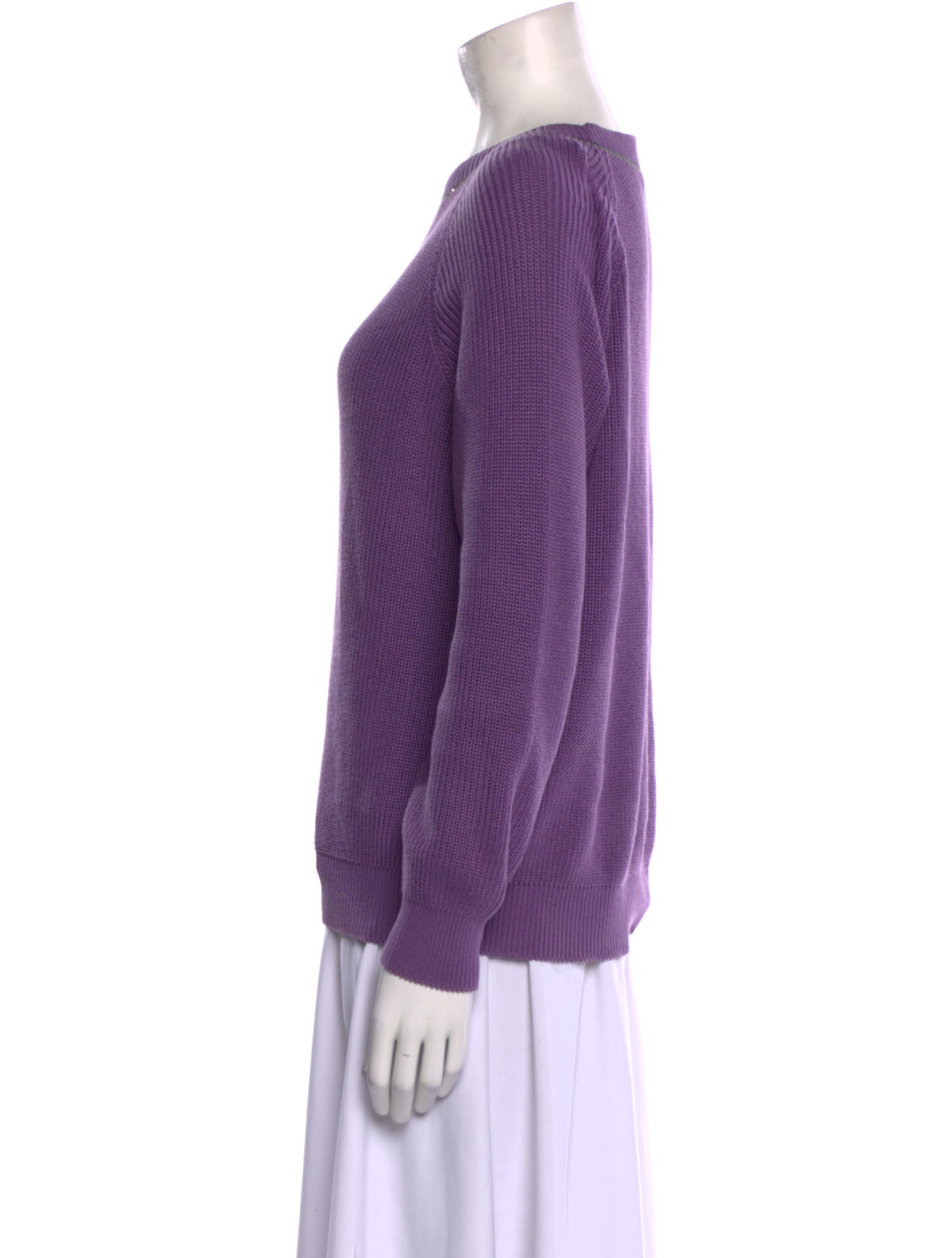 Brunello Cucinelli Bateau Neckline Sweater