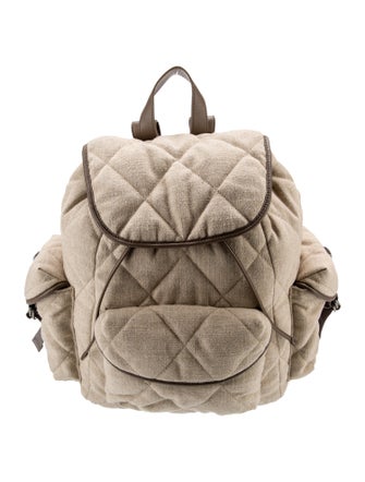 Brunello Cucinelli Canvas Backpack