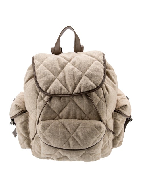 Brunello Cucinelli Canvas Backpack