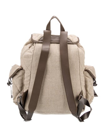 Brunello Cucinelli Canvas Backpack