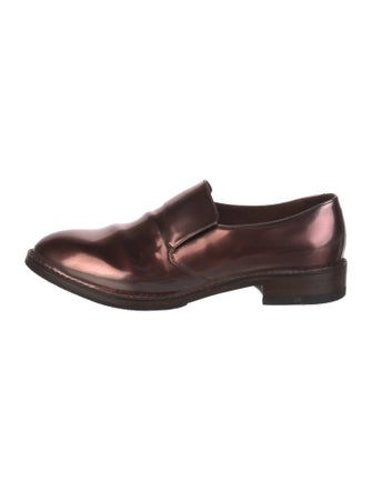 Brunello Cucinelli Leather Dress Loafers