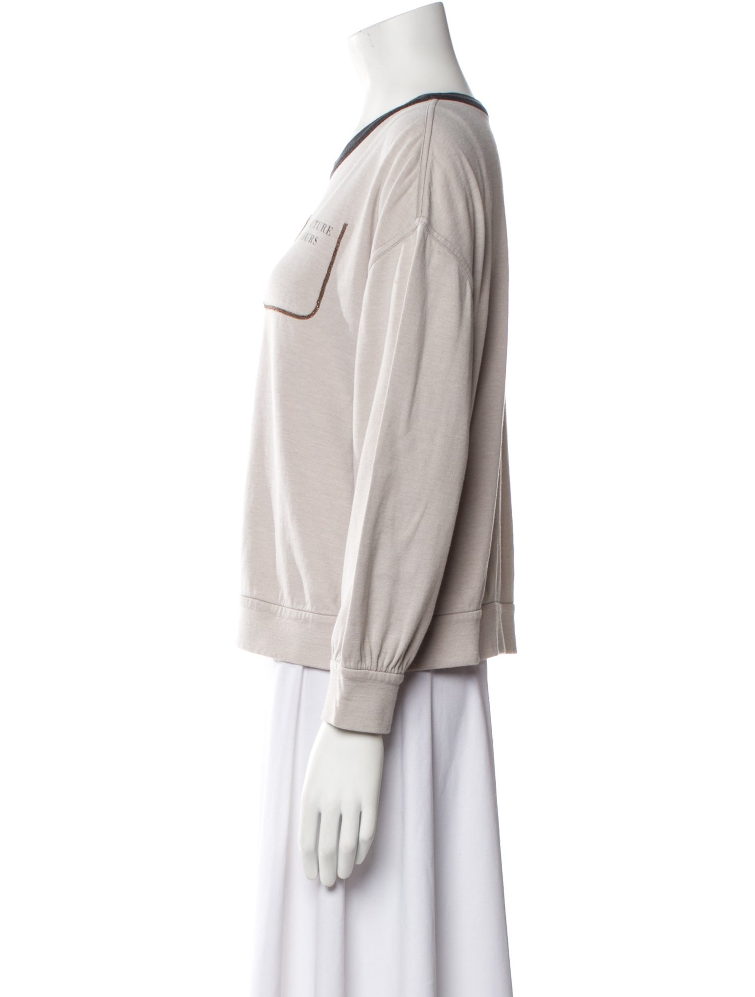 Brunello Cucinelli Scoop Neck Sweater