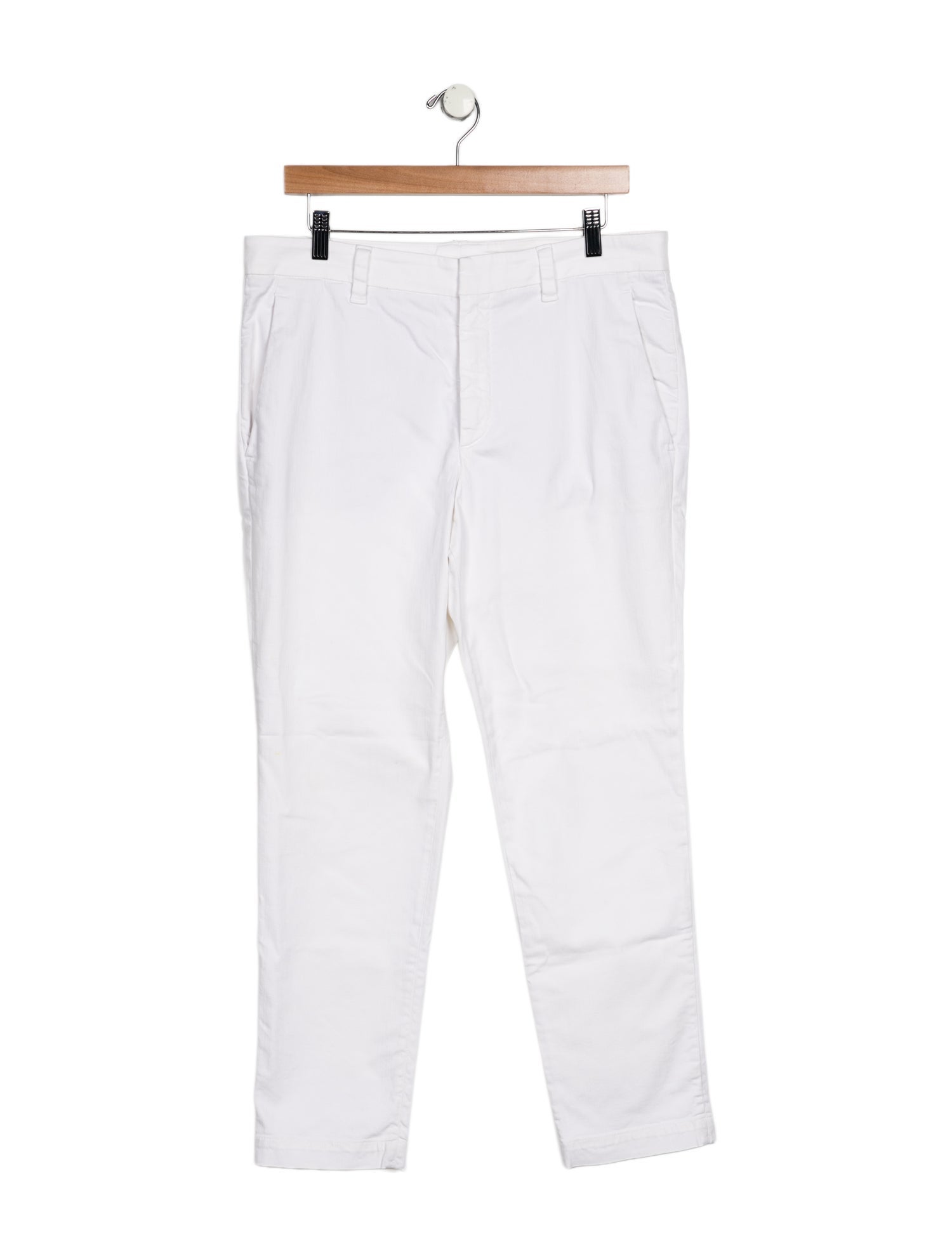 Brunello Cucinelli High-Rise Straight Leg Jeans