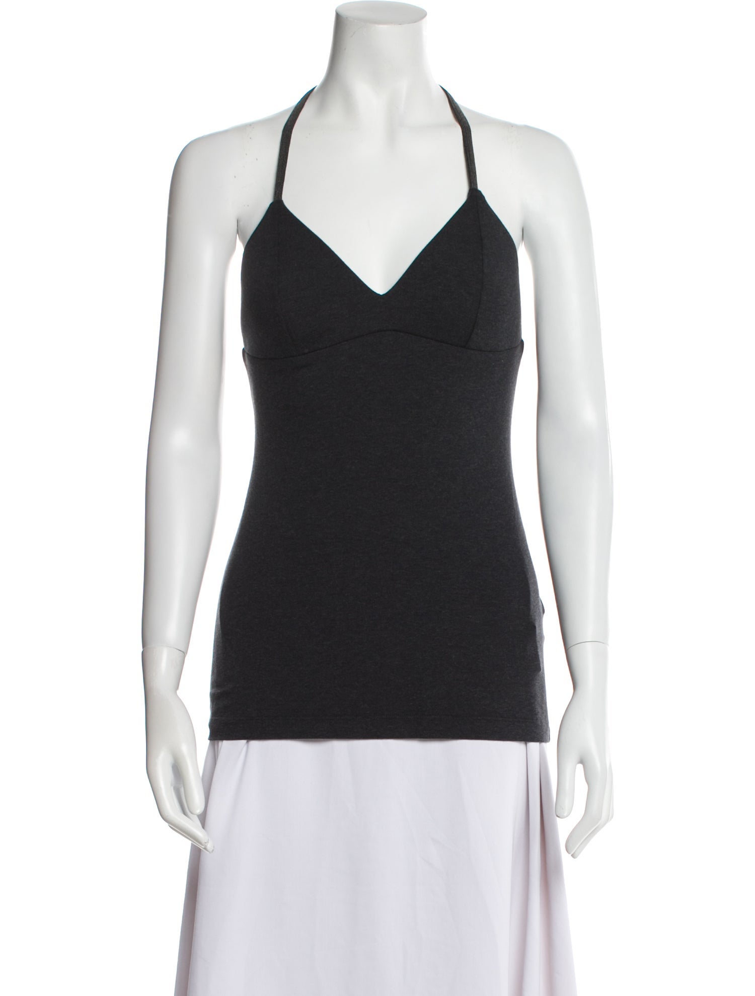 Brunello Cucinelli V-Neck Sleeveless Top w/ Tags