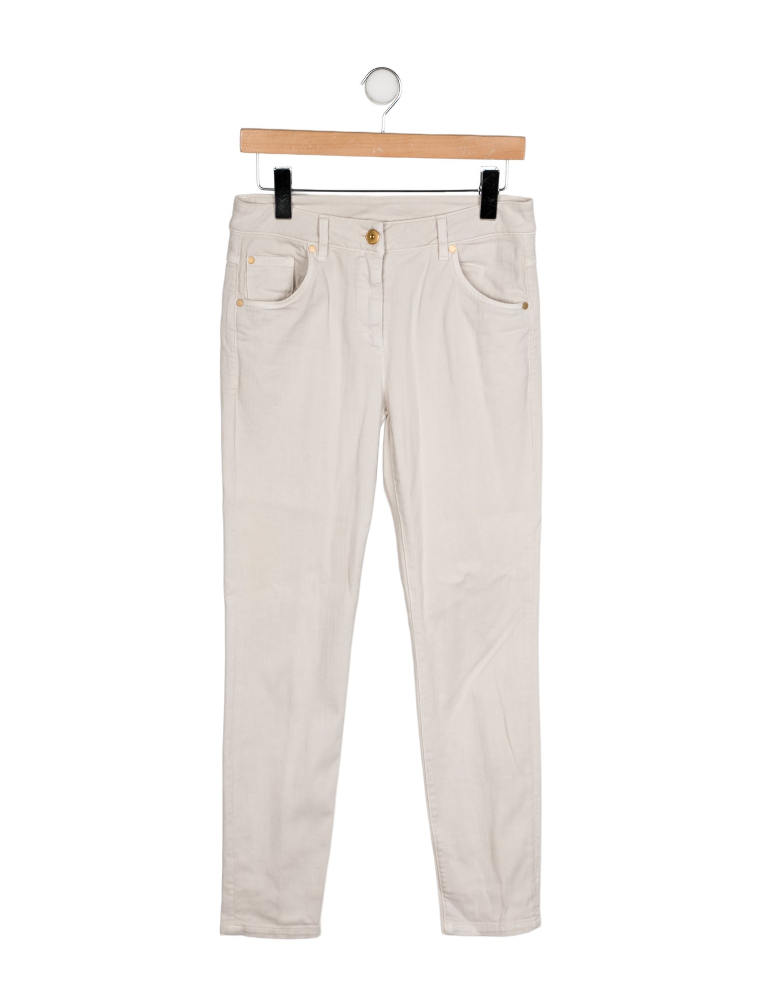 Brunello Cucinelli Mid-Rise Skinny Leg Jeans