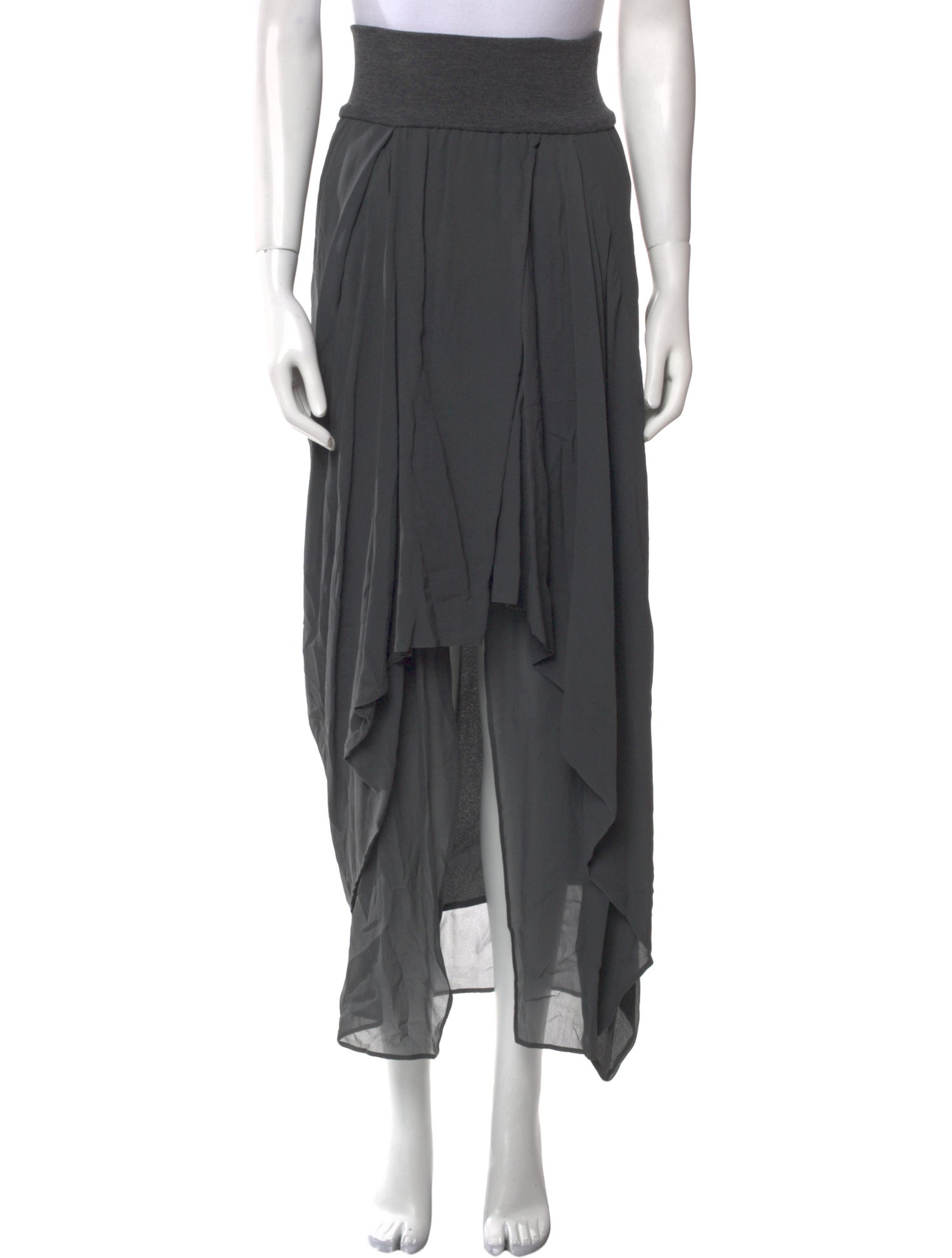 Brunello Cucinelli Silk Long Skirt w/ Tags