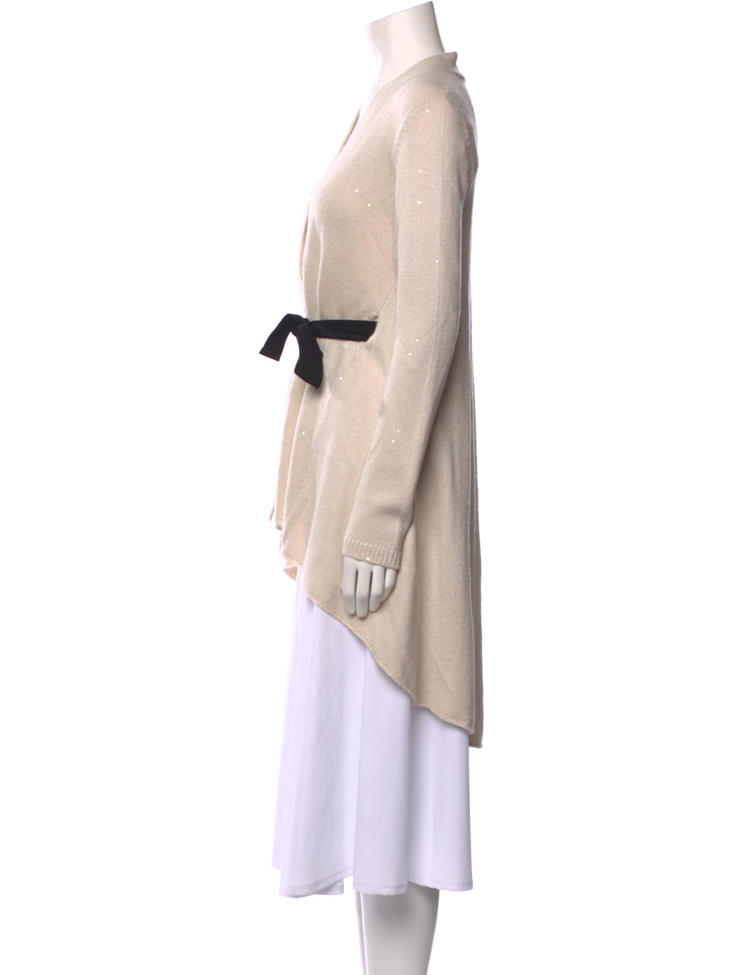 Brunello Cucinelli Cashmere Open Front Sweater w/ Tags