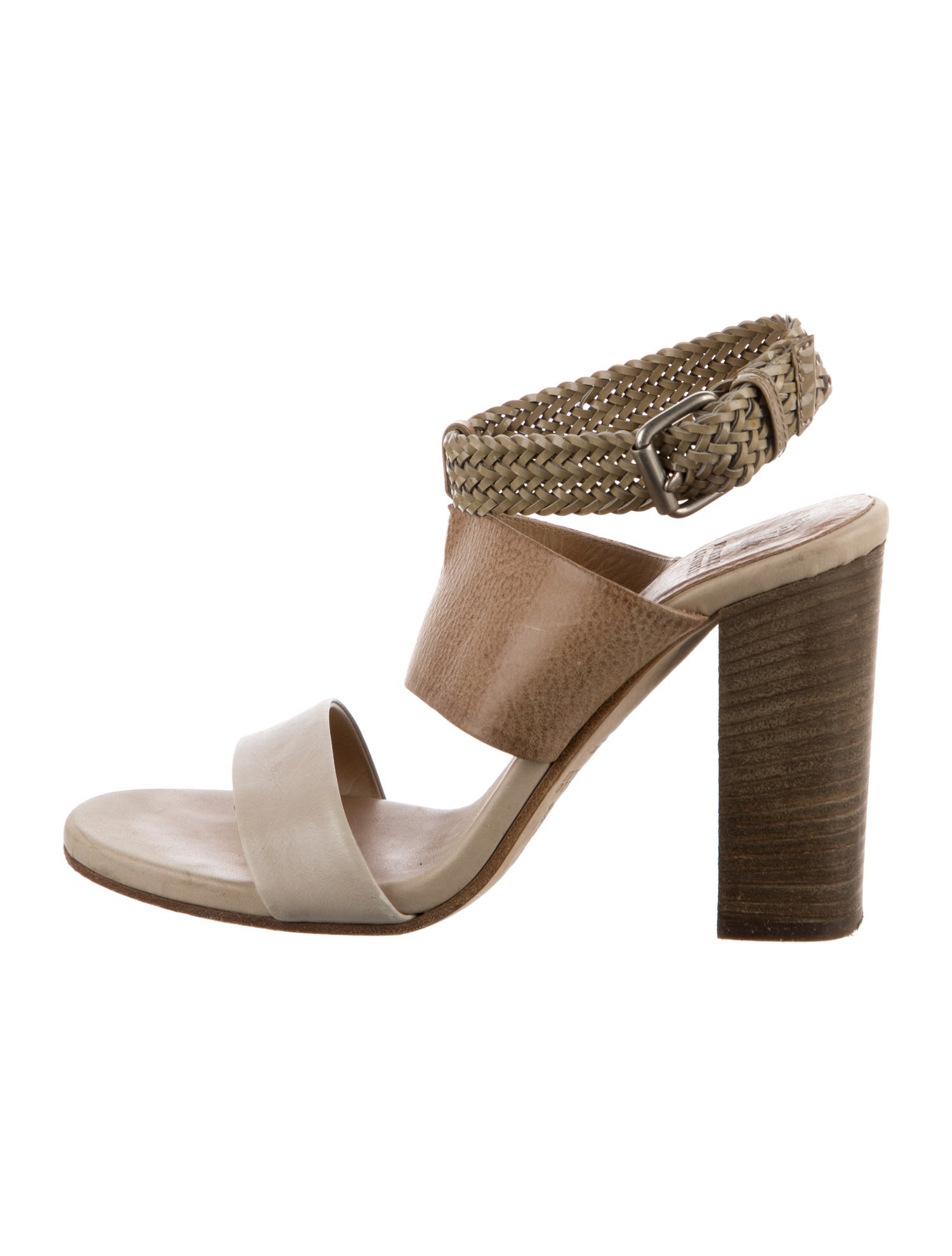 Brunello Cucinelli Vintage Leather Sandals