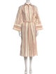 Brunello Cucinelli Striped Long Dress