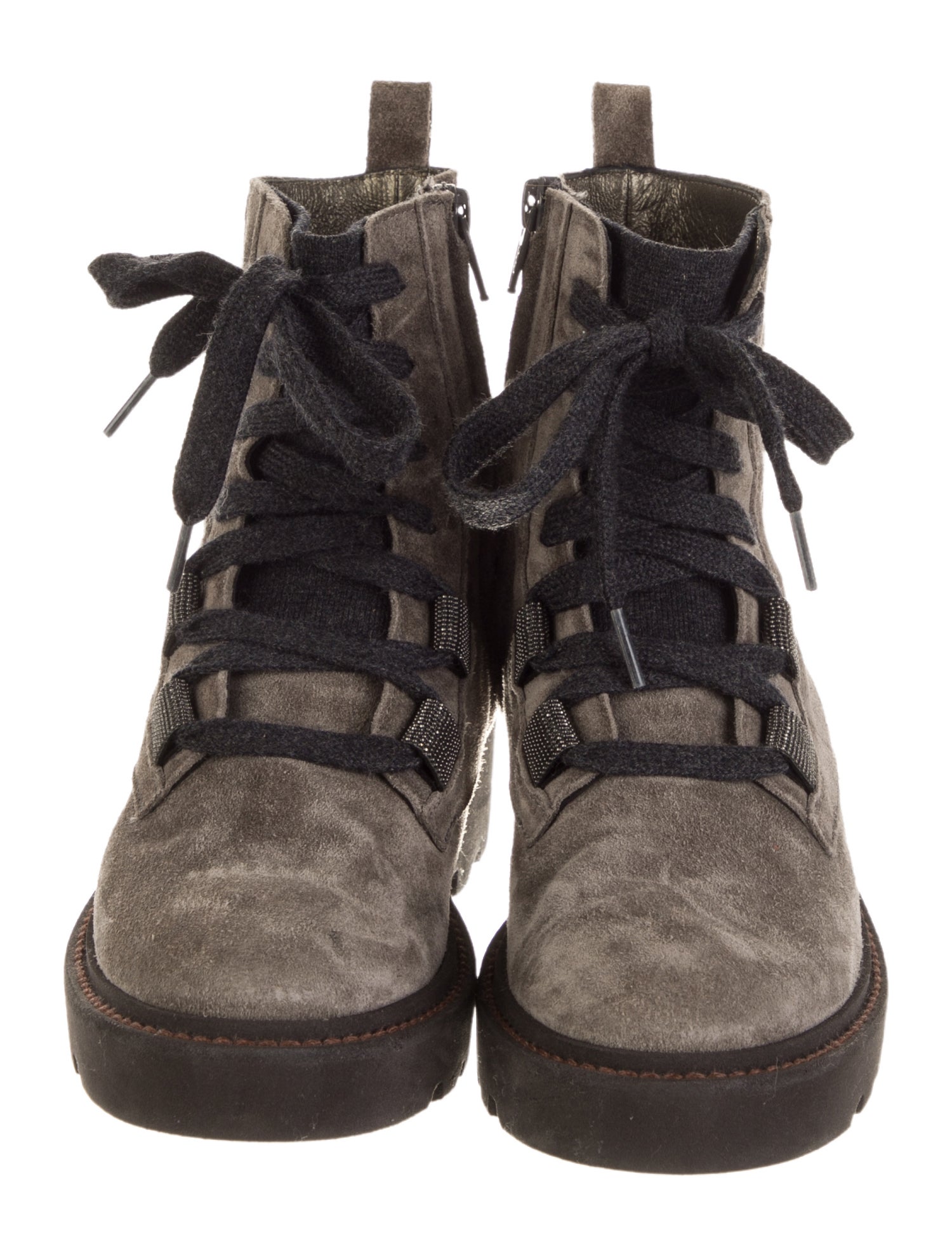 Brunello Cucinelli Brunello Cucinelli girls suede boot