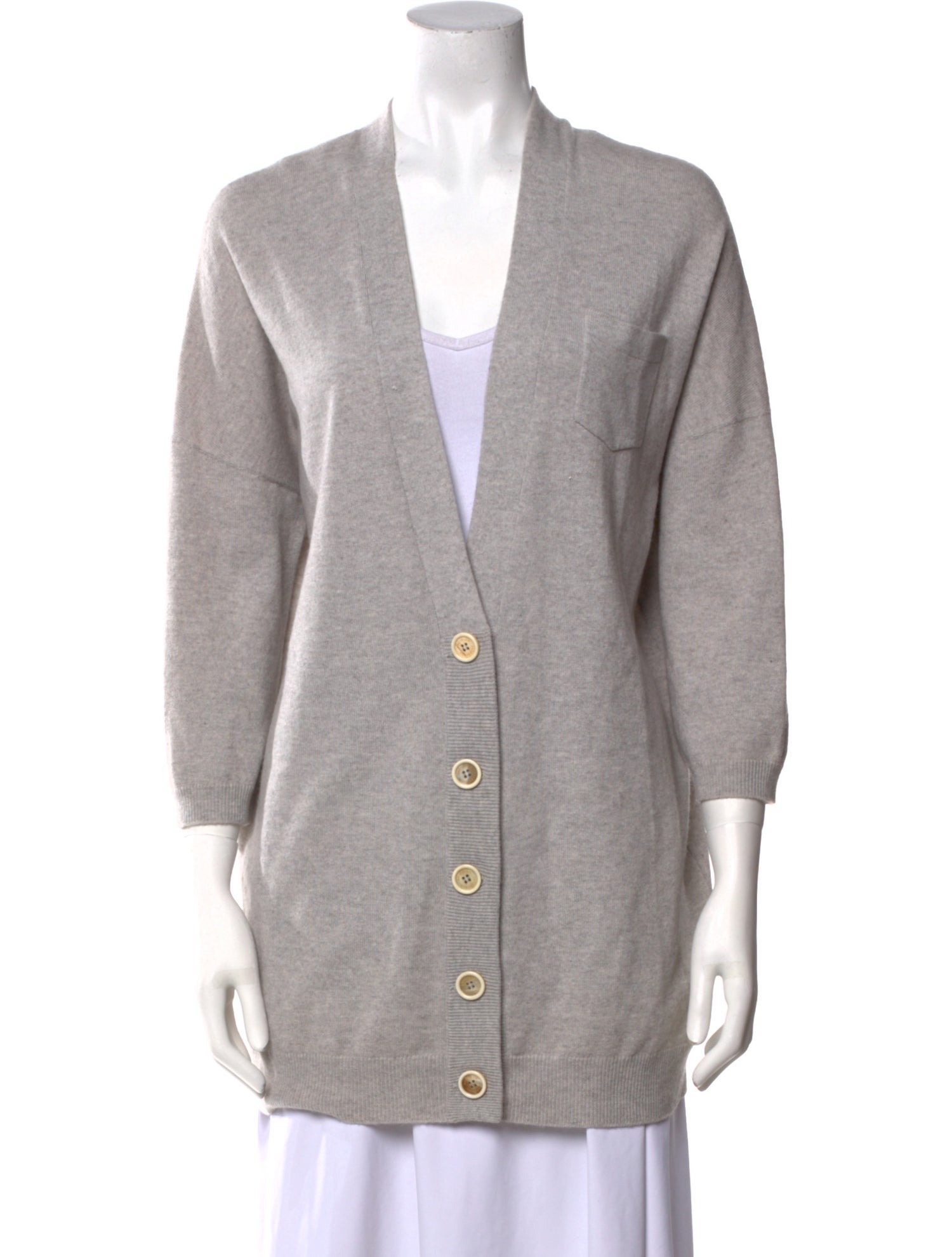 Brunello Cucinelli Cashmere V-Neck Sweater