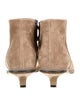 Brunello Cucinelli Suede Beaded Accents Boots