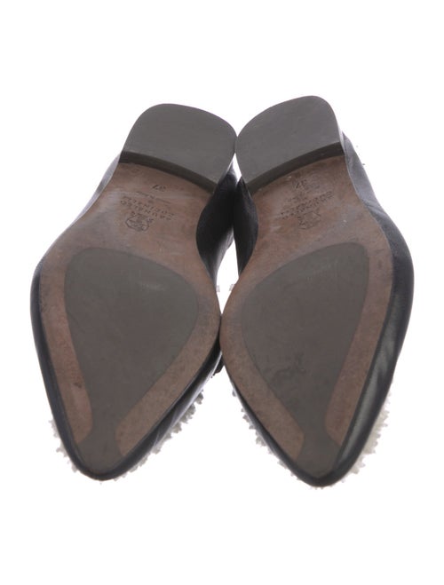 Brunello Cucinelli Leather Animal Print Loafers