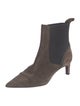 Brunello Cucinelli Monili Suede Chelsea Boots