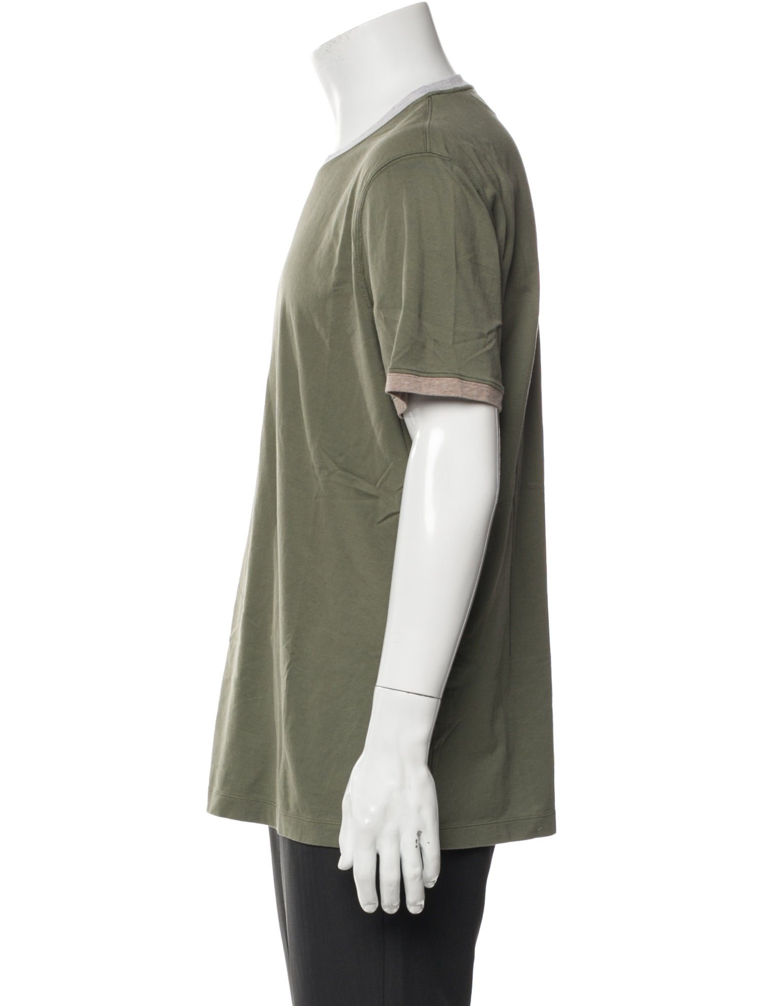 Brunello Cucinelli Crew Neck Short Sleeve T-Shirt