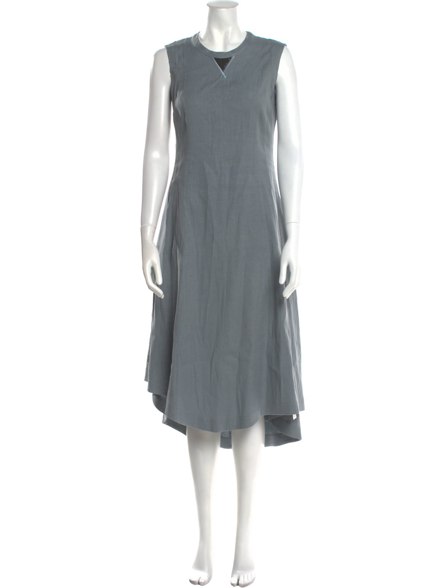 Brunello Cucinelli Linen Long Dress