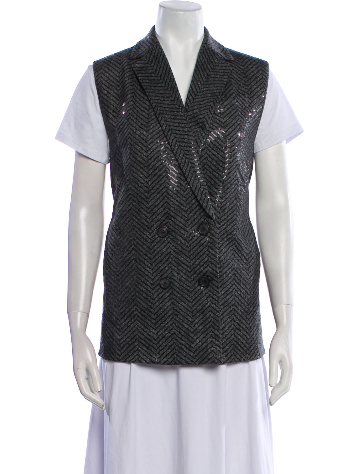 Brunello Cucinelli Striped Vest