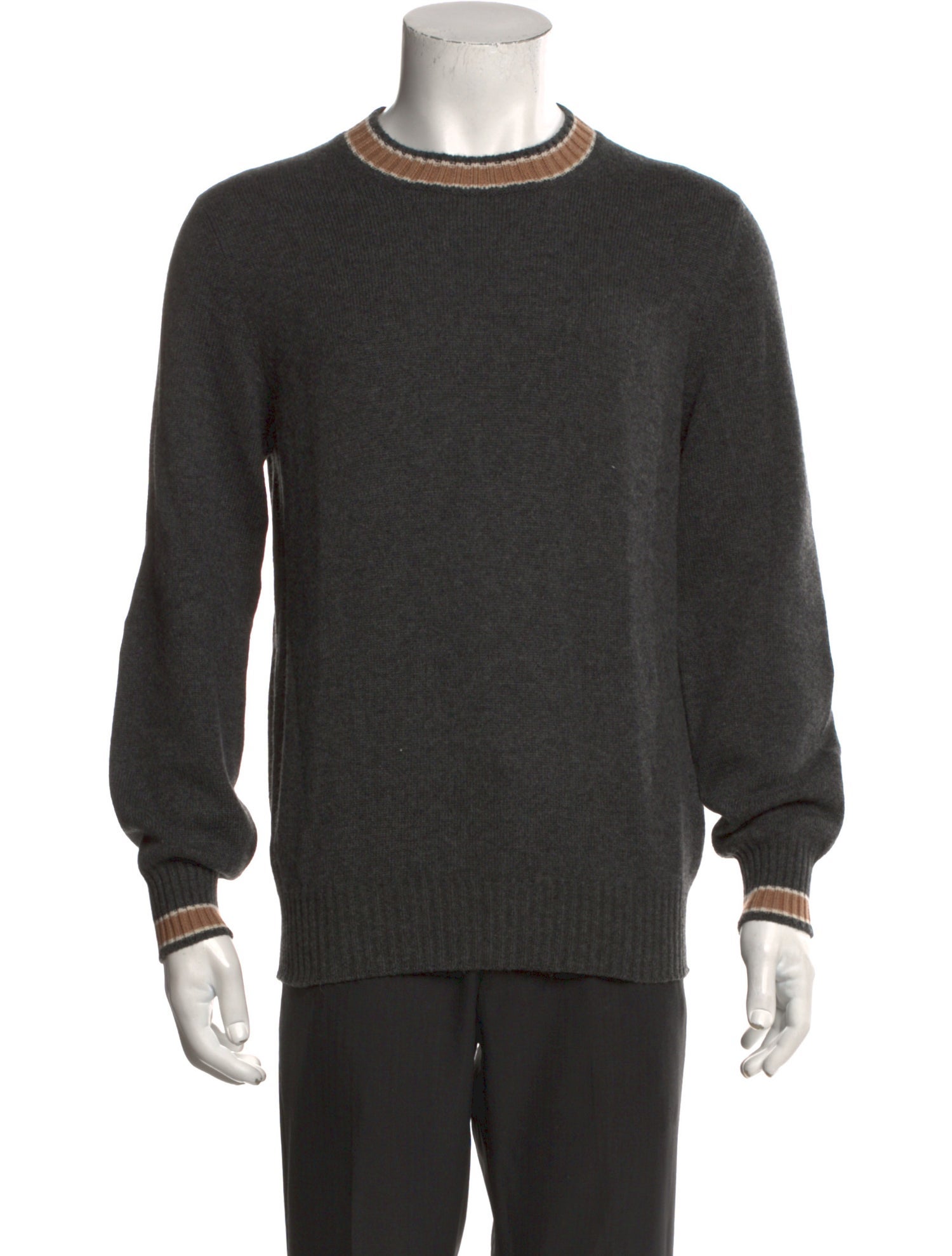 Brunello Cucinelli Cashmere Crew Neck Pullover