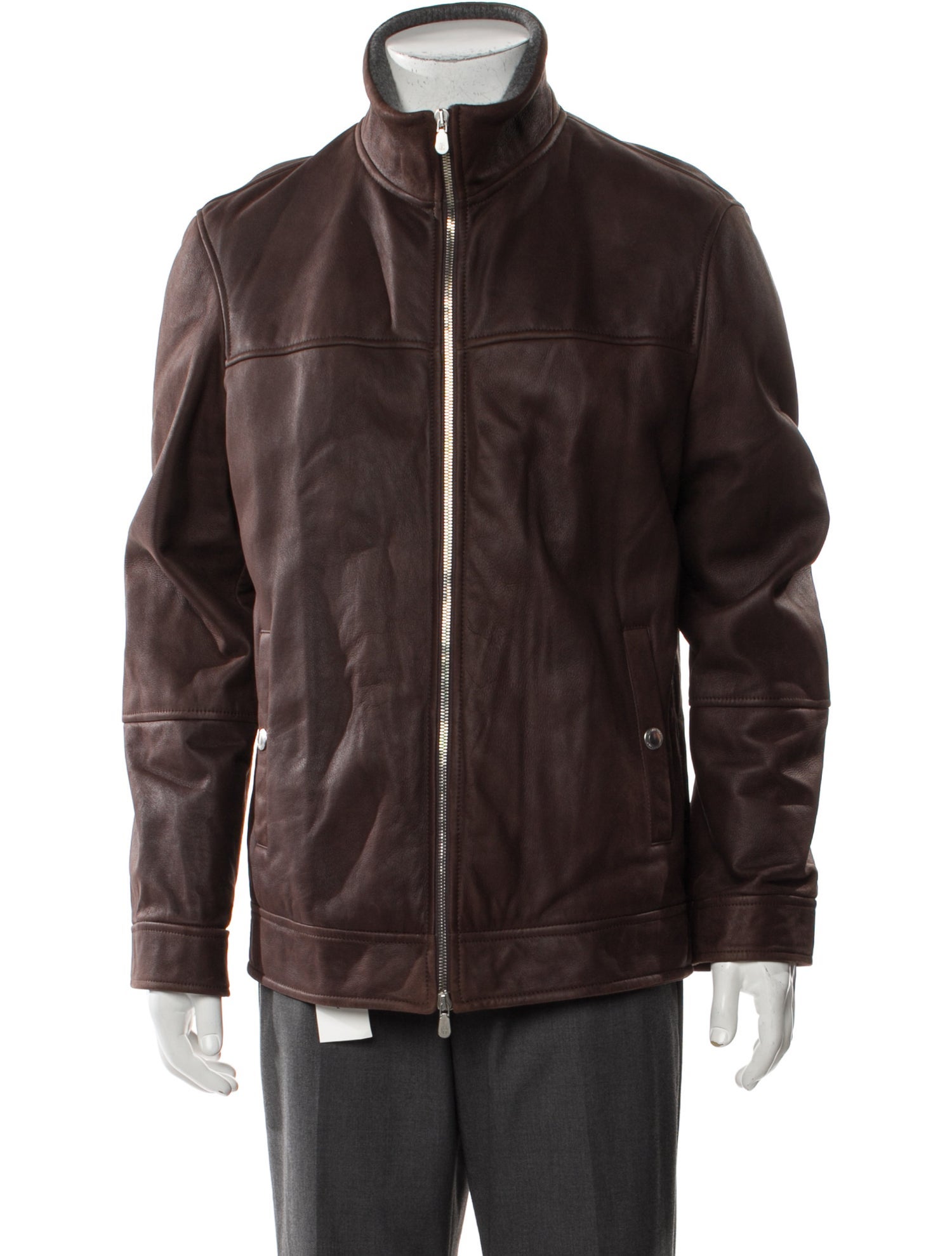 Brunello Cucinelli Mink Moto Jacket