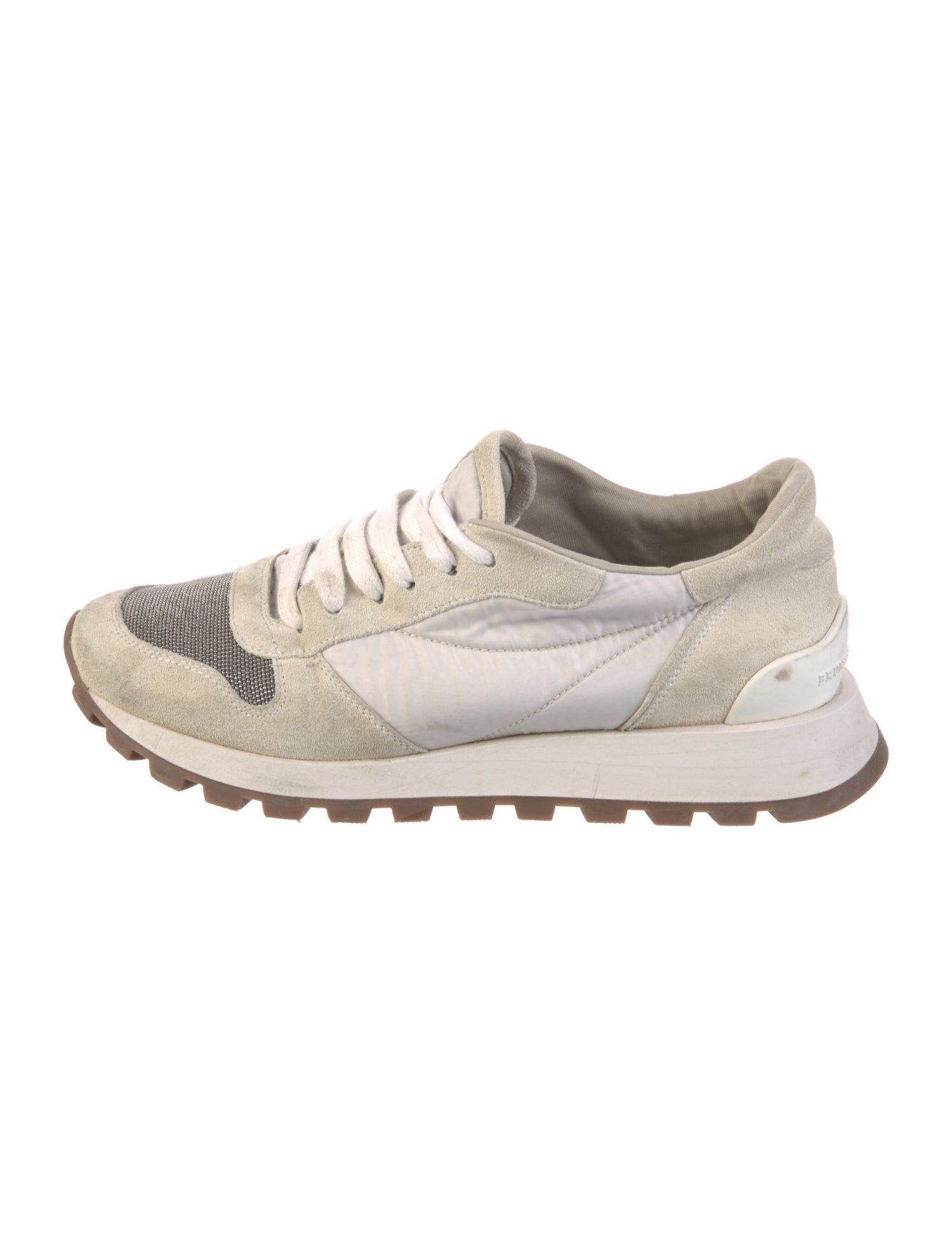 Brunello Cucinelli Monili Suede Sneakers