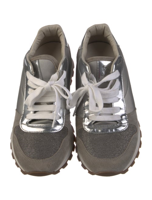 Brunello Cucinelli Monili Suede Sneakers
