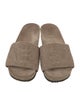 Brunello Cucinelli Monili Suede Slides