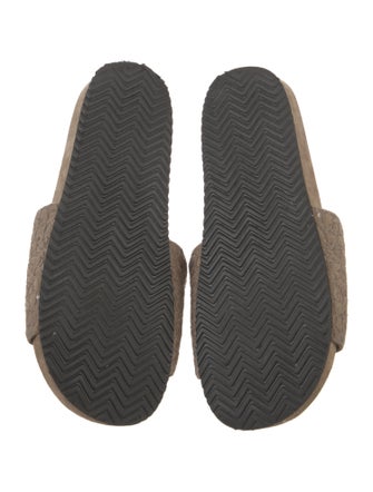 Brunello Cucinelli Monili Suede Slides